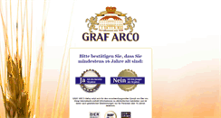 Desktop Screenshot of graf-arco.de